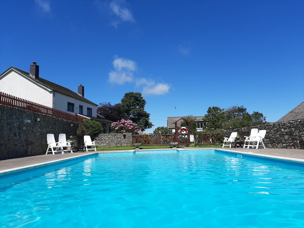 Swimming Pool Trenewydd Holiday Cottages