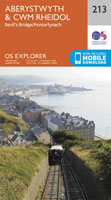 Llanrystud to Aberystwyth - OS Explorer Map Sheet 213 Llanrystud to Aberystwyth - OS Explorer Map Sheet 213