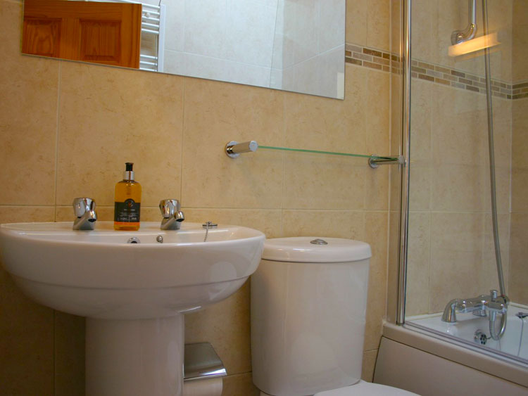 Bathroom of Oak cottage