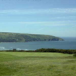 Cwmrhydneuadd Golf Club 9 hole golf course Cardigan Bay Ceredigion