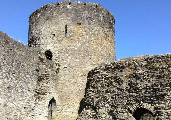 Cilgerran Castle Cardigan Bay Pembrokeshire