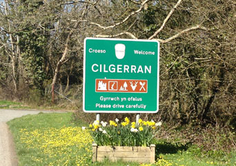 Cilgerran Village Sign Cilgerran Village Sign