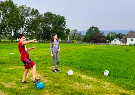 FootGolf at Trenewydd Farm St Dogmaels FootGolf at Trenewydd Farm nr St Dogmaels