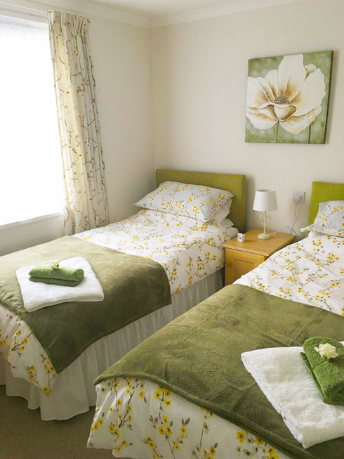 Foxy Lodge Twin Bedroom