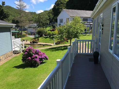 View from Foxy Lodge