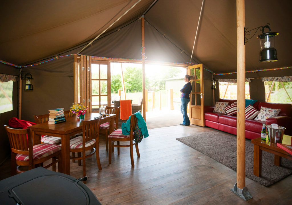 Luxury Safari Tent Interior