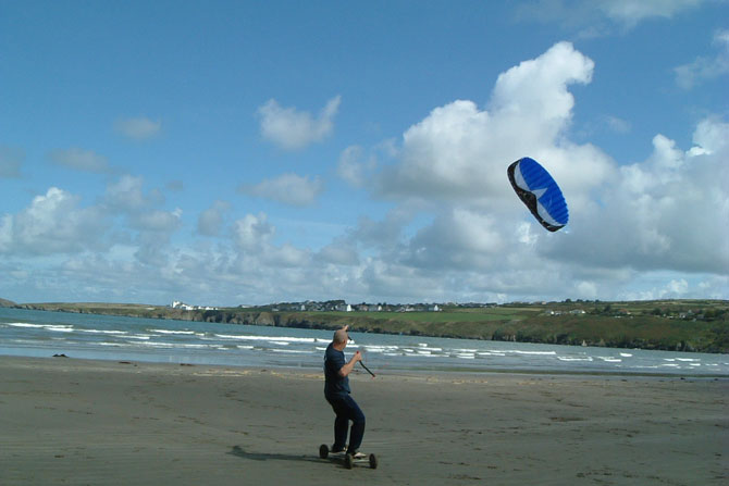 Poppit Sands Beach Cardigan Bay is great for all activites by R Davies