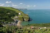 Llangrannog Coastal Village