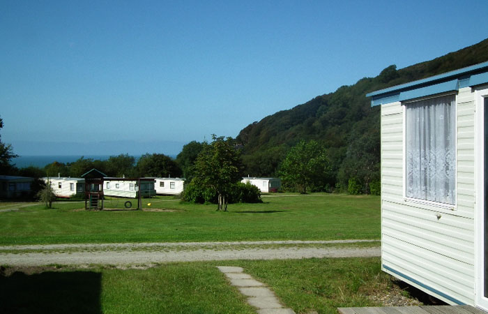 Maesglas Caravan Park west Wales