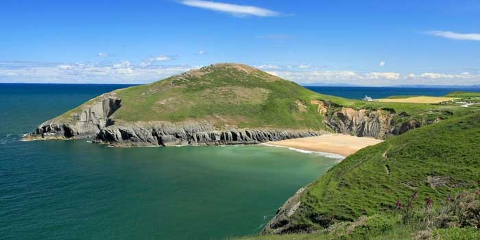 Cardigan. Caravan and Camping West Wales Blaenwaun Caravan Park Mwnt Cardigan