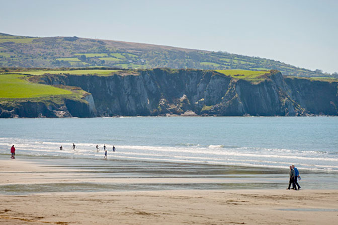 Newport Beach Pembrokeshire Cardigan Bay by R Davies Newport Beach Pembrokeshire Cardigan Bay is great for all activites by R Davies