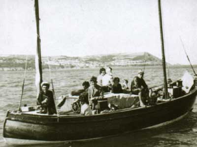 Yns-Enilliin boat Cardigan Bay