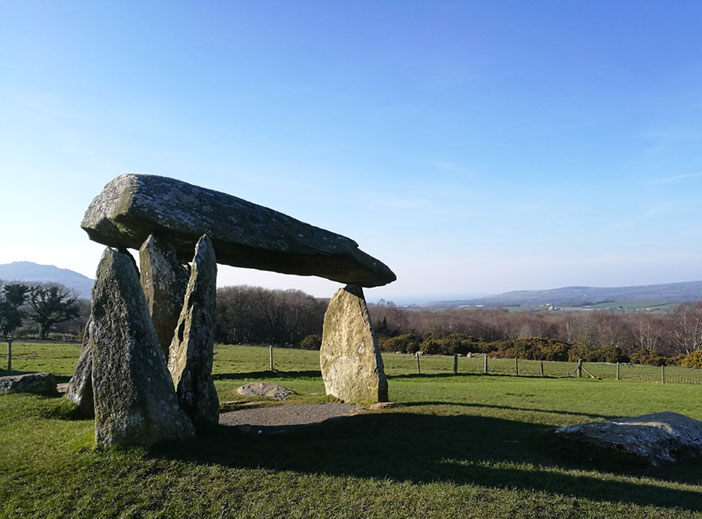 Pentre Ifan Neolithic burial chamber site