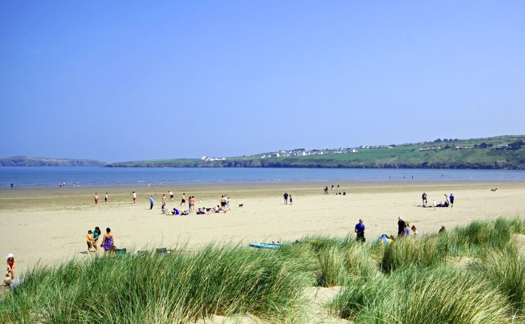 Poppit Sands Beach