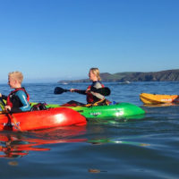 Sea kayaking Aberporth