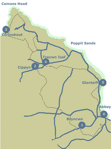 Walk St Dogmaels to Cemaes Head Walk St Dogmaels to Cemaes Head
