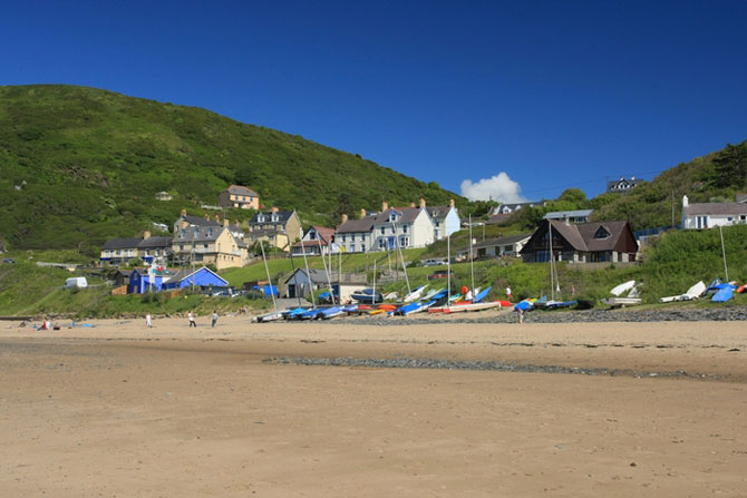 Tresaith Village Cardigan Bay