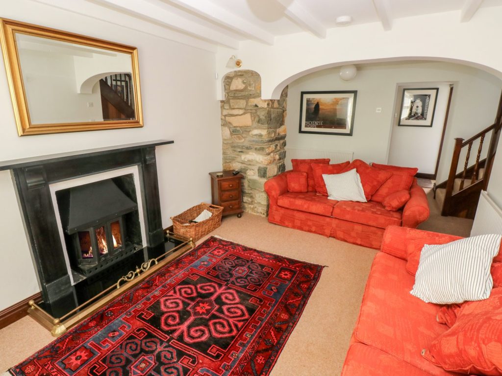 Ty Morlais Newport Pembs self catering holiday - lounge