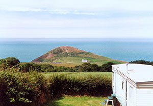 Cardigan. Caravan and Camping West Wales Blaenwaun Caravan Park Mwnt Mwnt