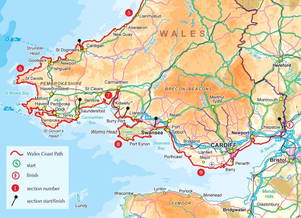 Books maps and guides for Cardigan Bay Cardigan Bay