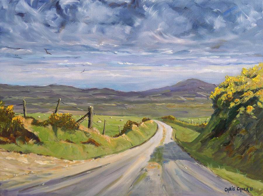 Landscape Paintings and Prints by Chris Chalk