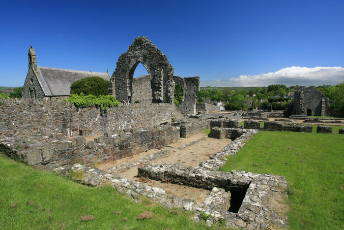 St Dogmaels Abbey by Janet Baxter