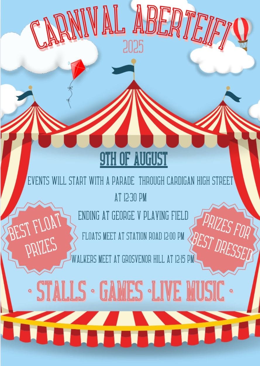 Cardigan Carnival 2025