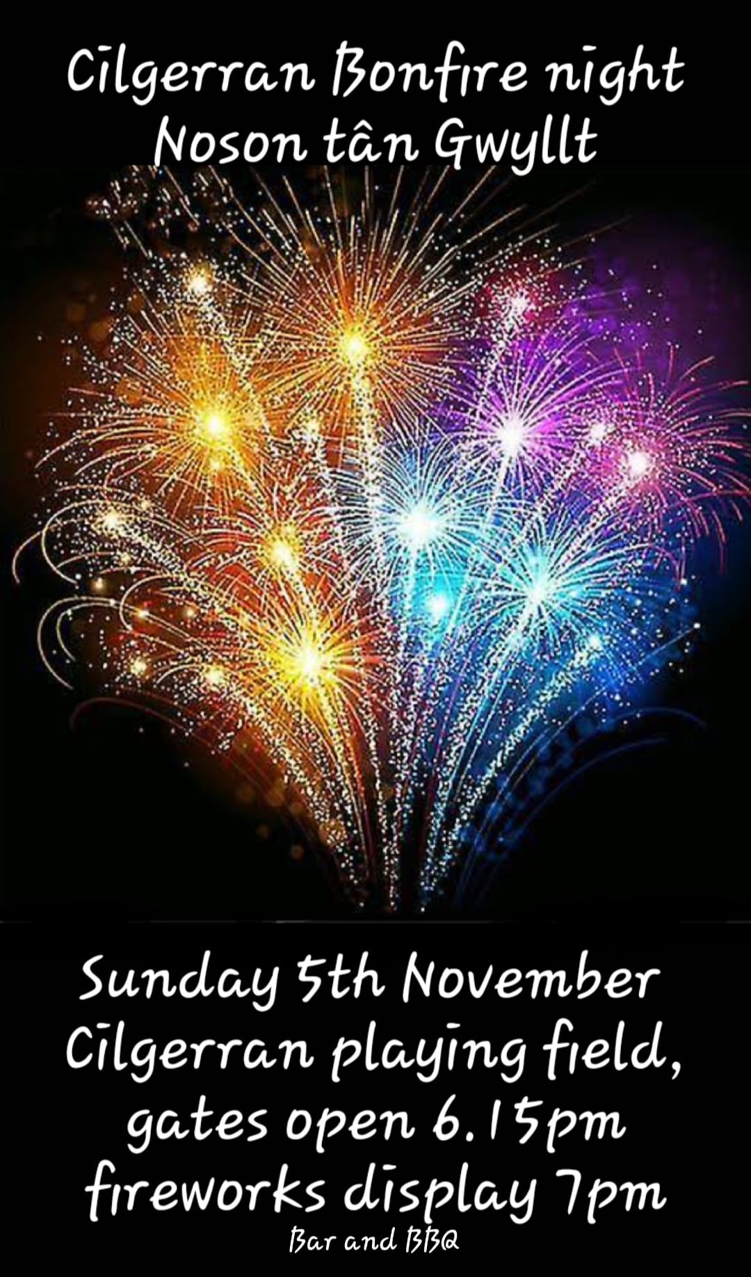 Cilgerran Bonfire Night