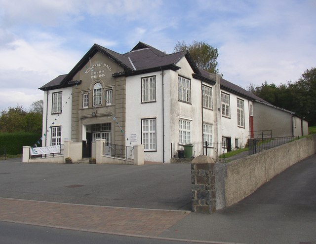Humphrey Bolton / Memorial Hall, South Road, Aberaeron