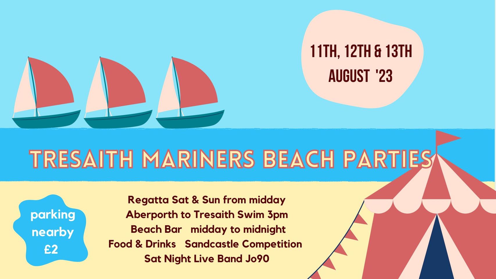 Tresaith Regatta and Beach Party