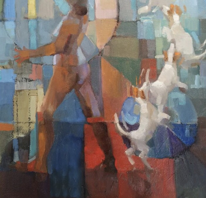 Clare Rose exhibition at Canfas