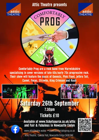 Comfortably Prog at Attic Theatre