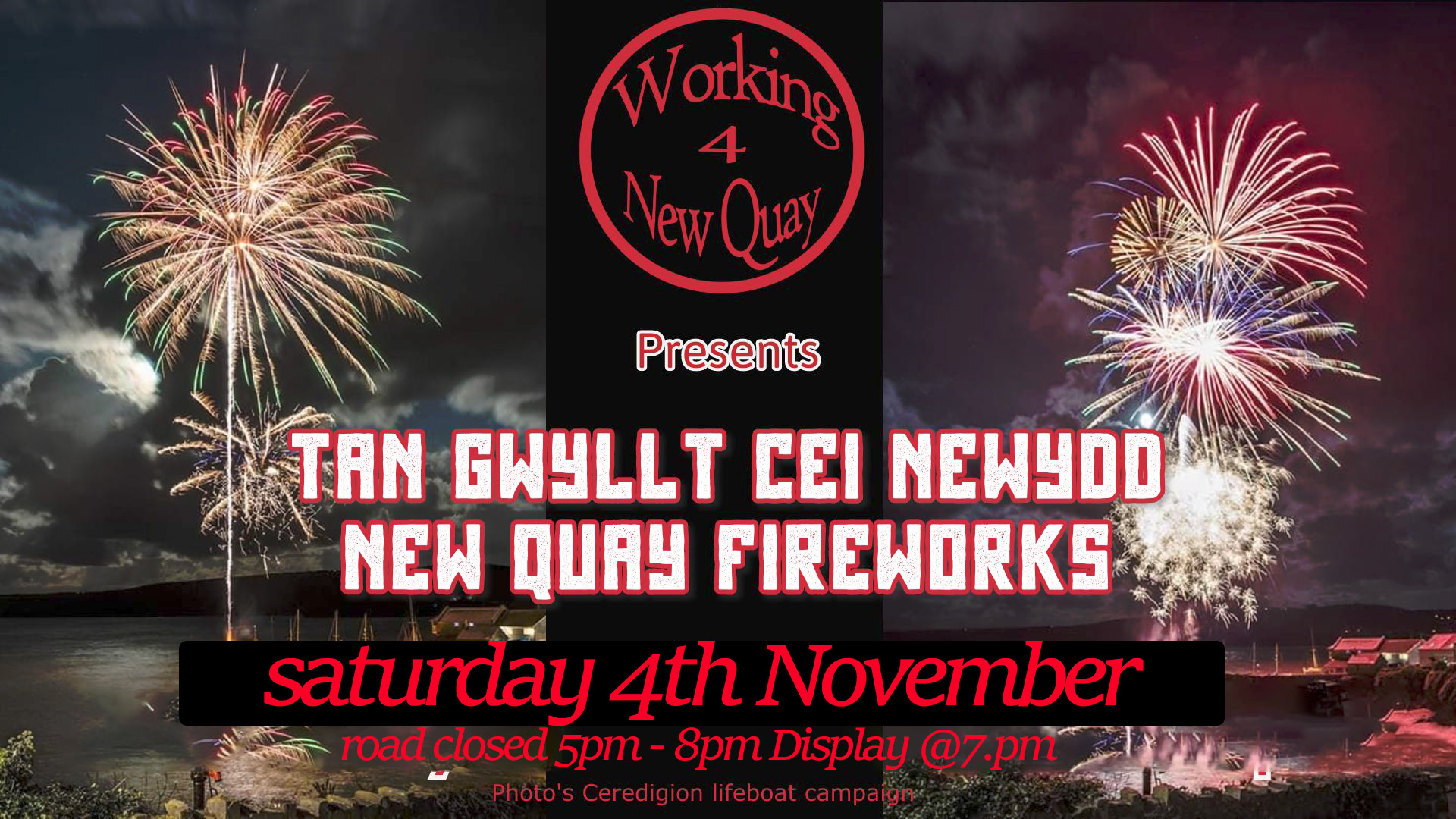 New Quay Fireworks 2023