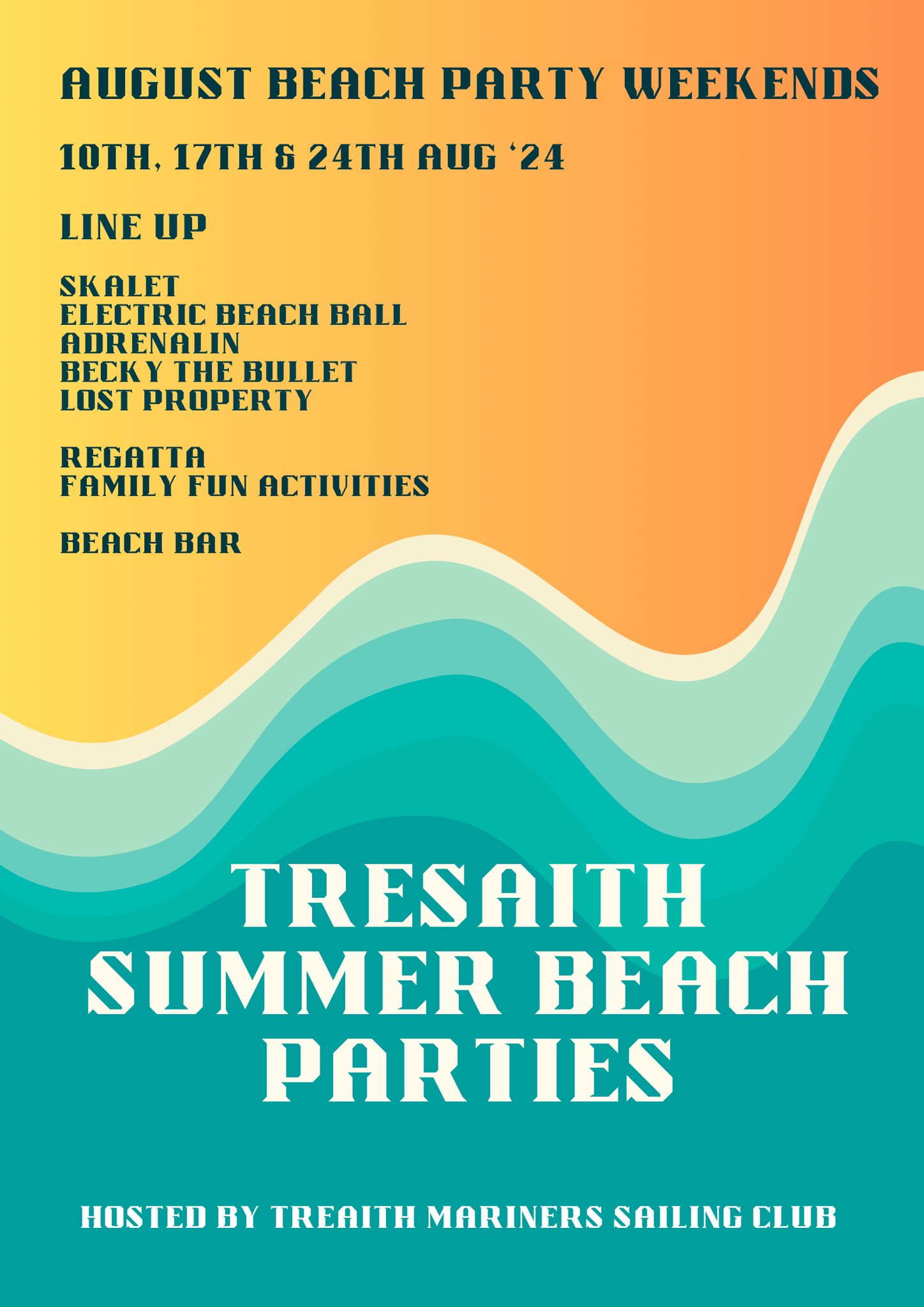 Tresaith Beach Party 2024