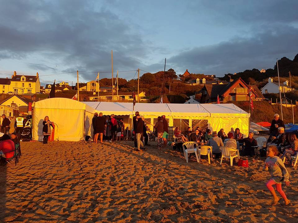 Tresaith beach party